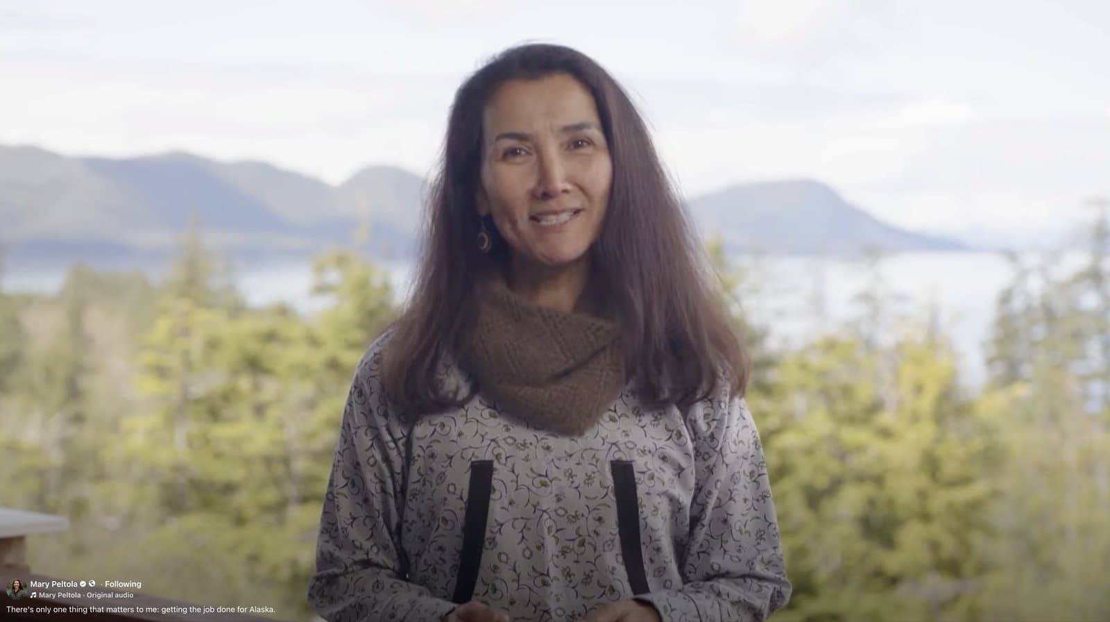 Cover image for article: Peltola's first general election ad, out a day after the primary, runs against her own party.