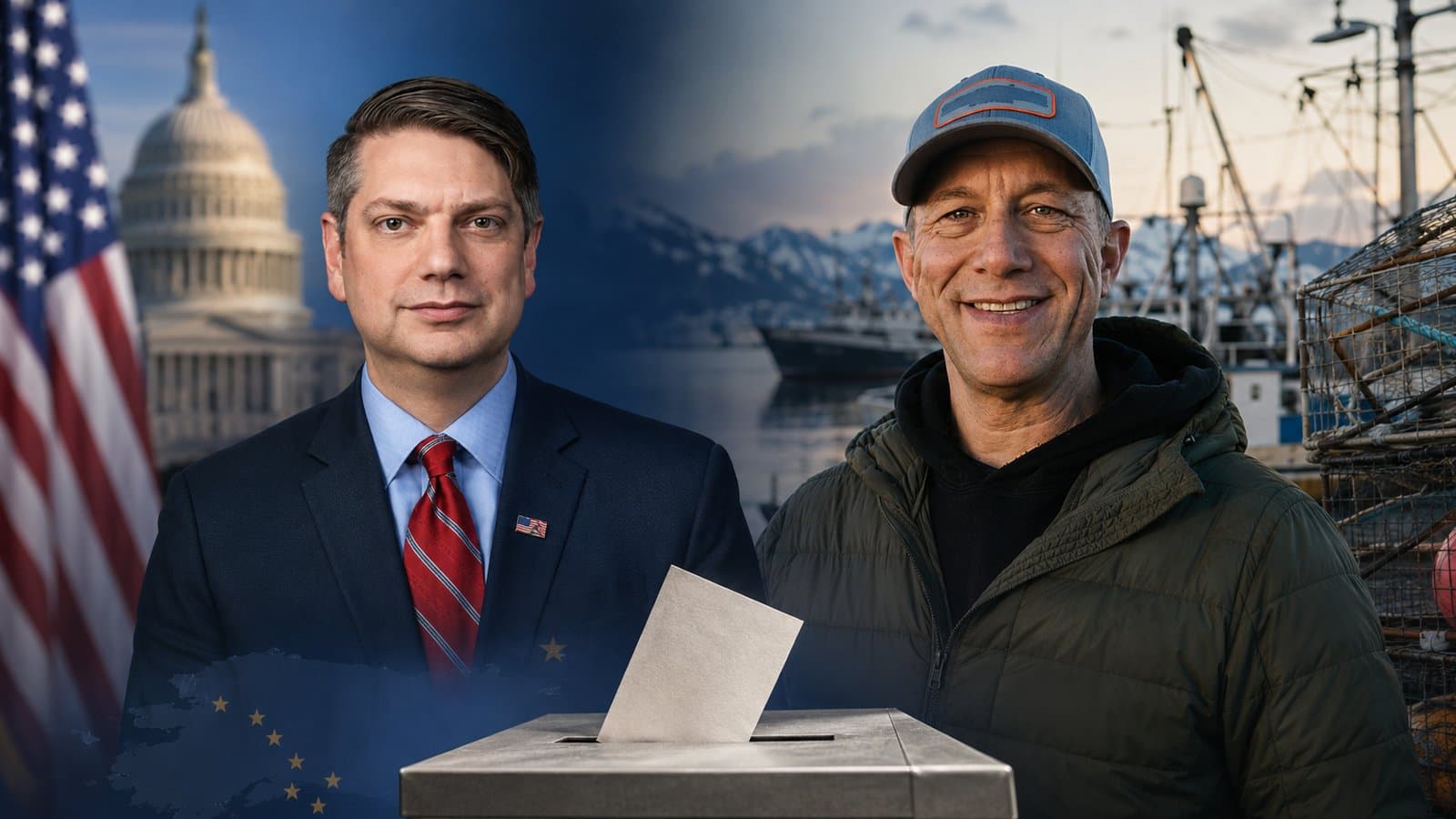 Cover image for article: Begich holds front-runner's edge as Hill emerges from the field to challenge him