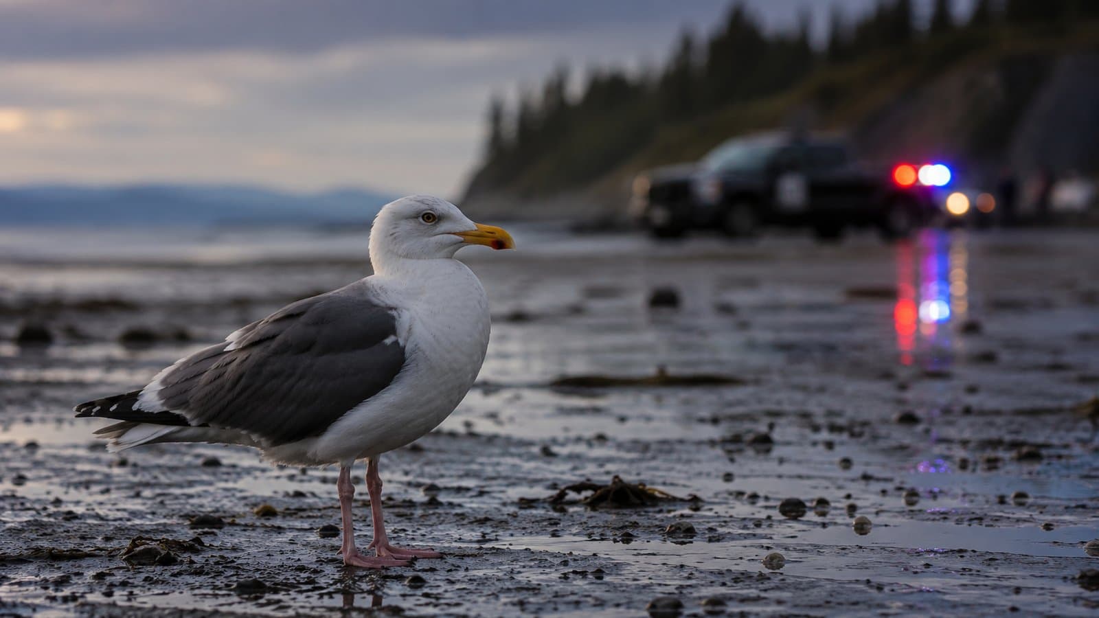 Cover image for article: A tip about a truck running over seagulls ended in a DUI arrest at Kasilof