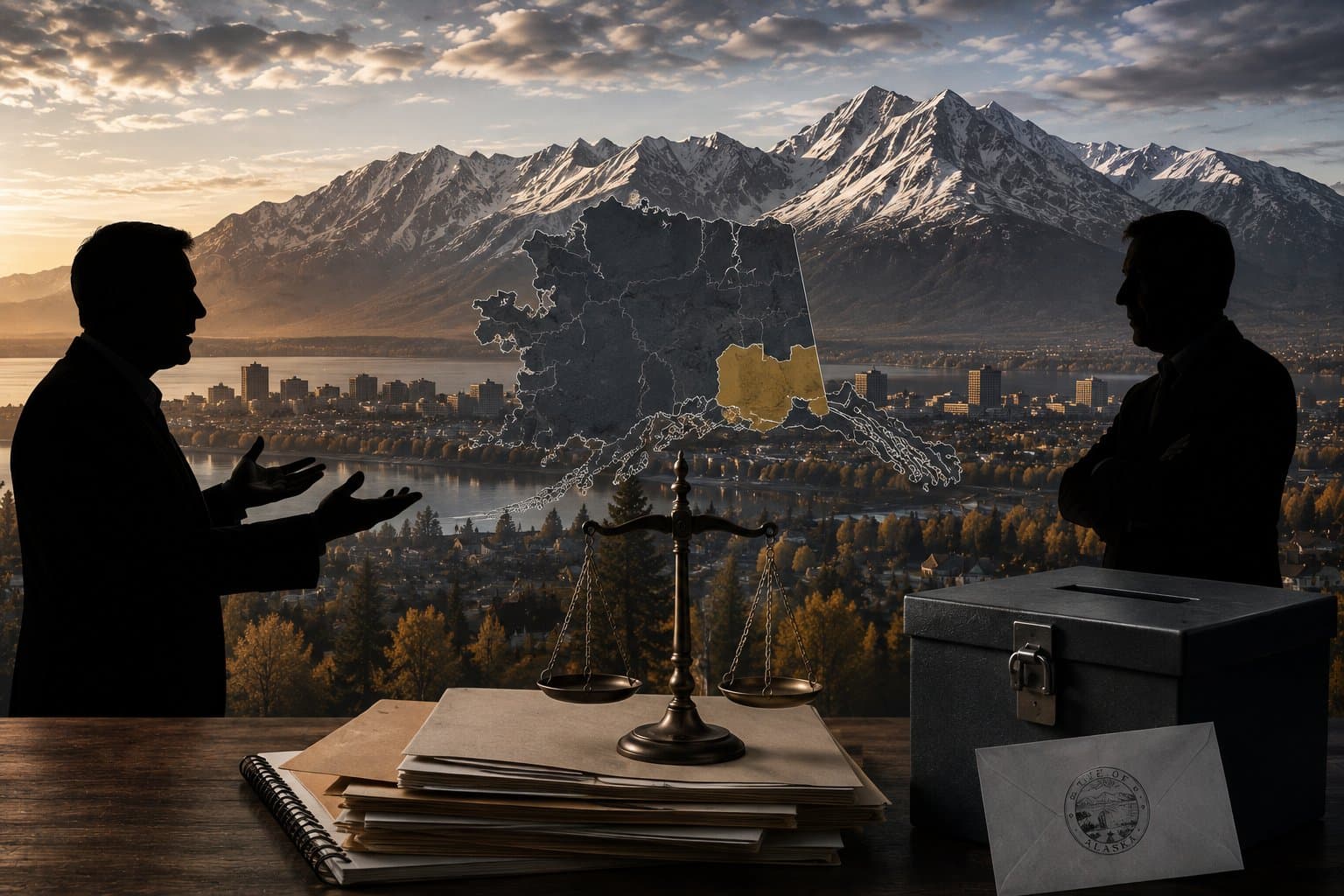 Cover image for article: Alaska Democrats ask APOC to recommend removing House District 22 candidate from ballot