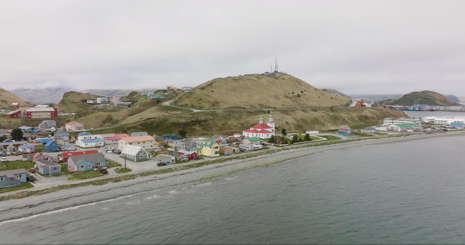 Cover image for article: Unalaska creates its first Key to the City, carved from walrus ivory by Unangan artist Gertrude Svarny