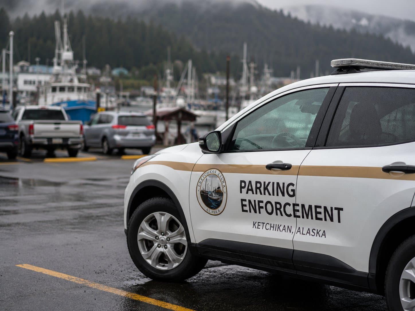 Cover image for article: Ketchikan harbor parking enforcement back after contract gap