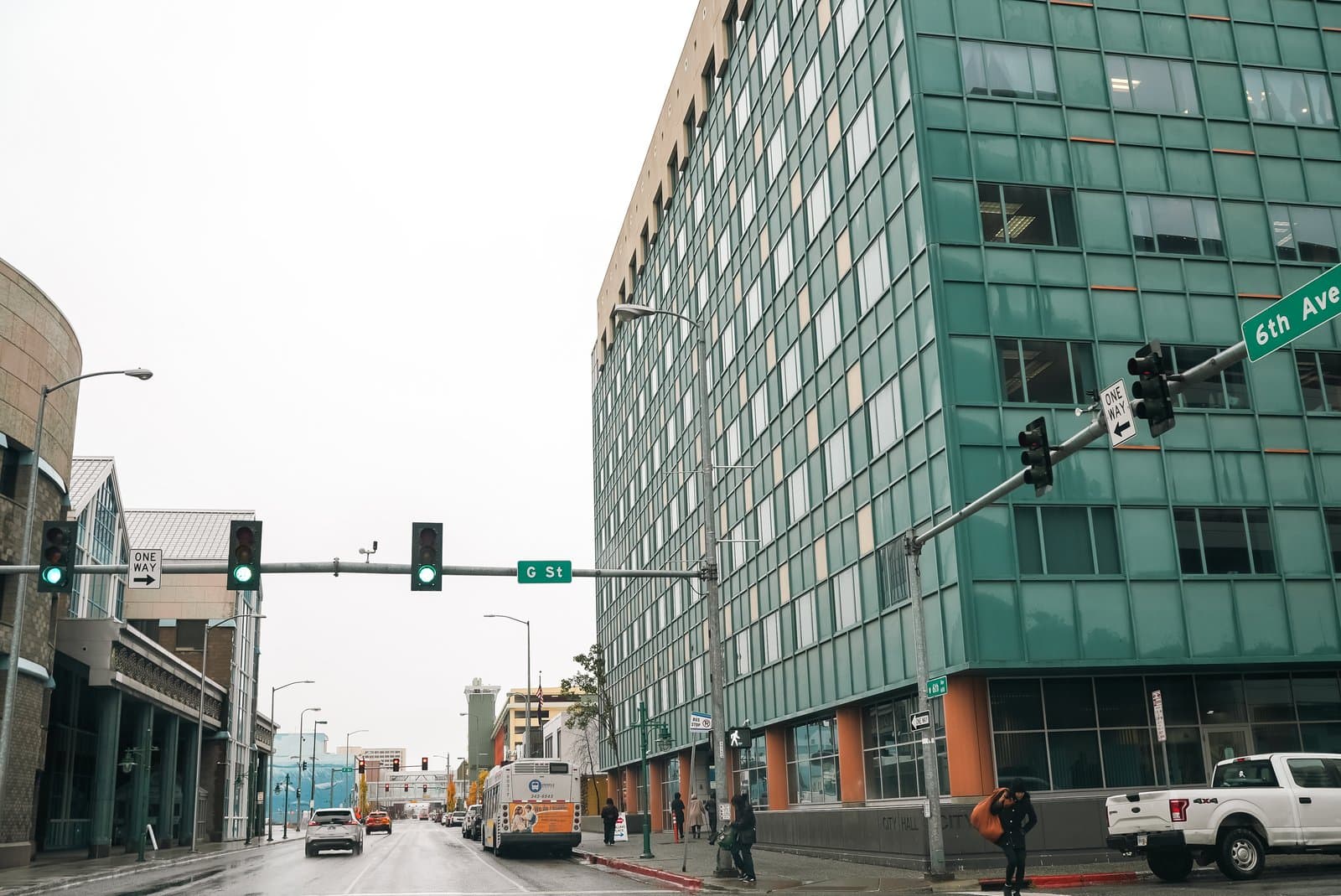 Anchorage City Hall, at Sixth Avenue and G Street downtown, is one of the city’s two early voting sites. It’s open weekdays from 8 am to 5 pm through Nov. 2.