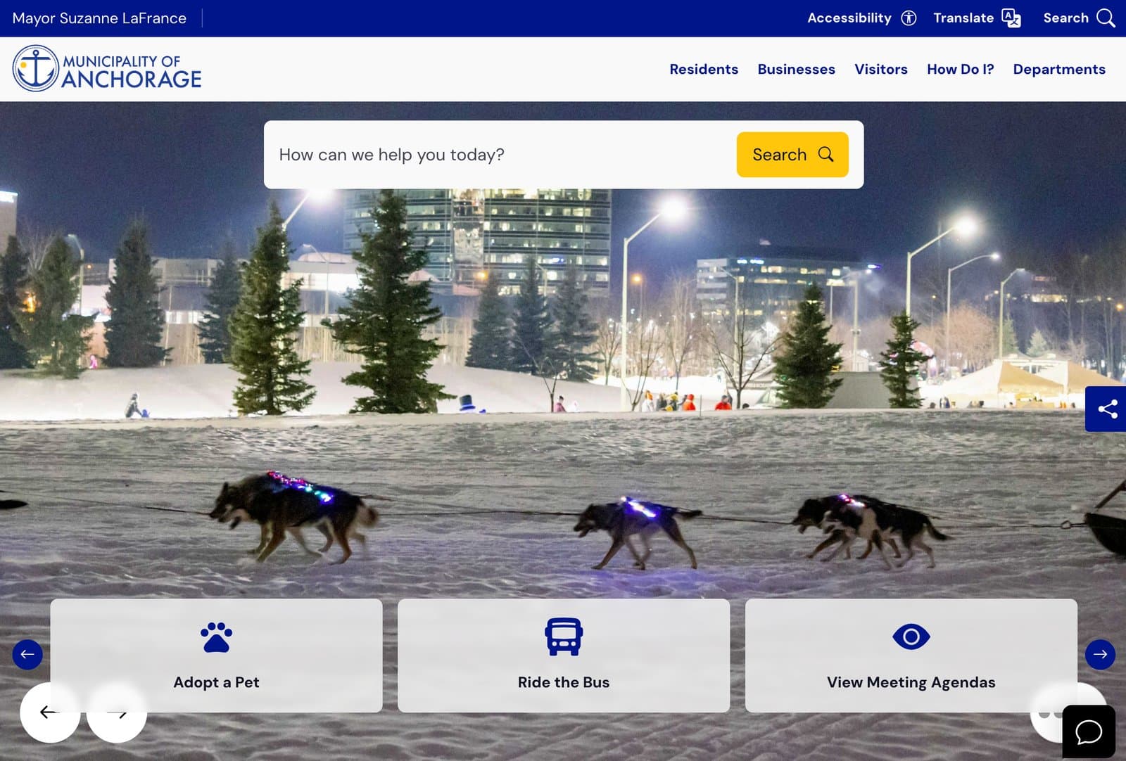 Cover image for article: Anchorage's new Muni.org is live, but some old links now lead nowhere