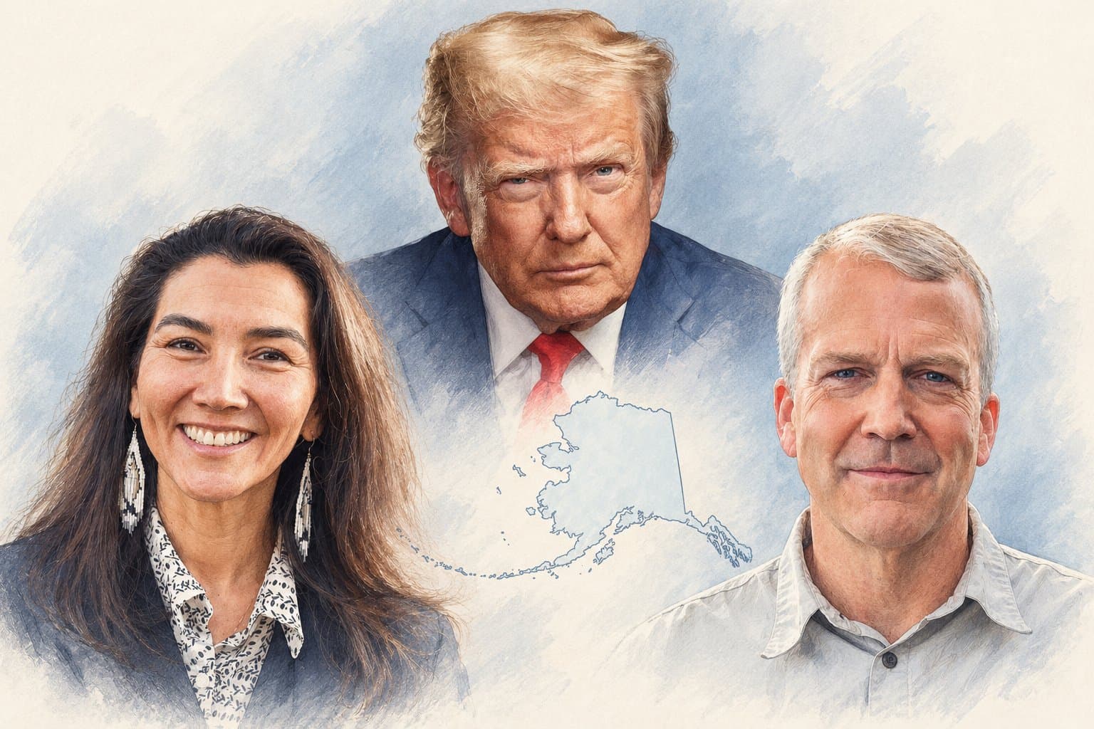 Cover image for article: Peltola and voter groups move to fight DOJ's suit to block Alaska certification
