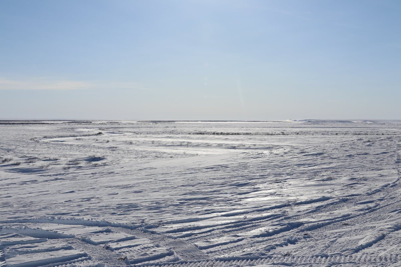 Cover image for article: Deadhorse Airport project halted by weather, nears drainage milestone
