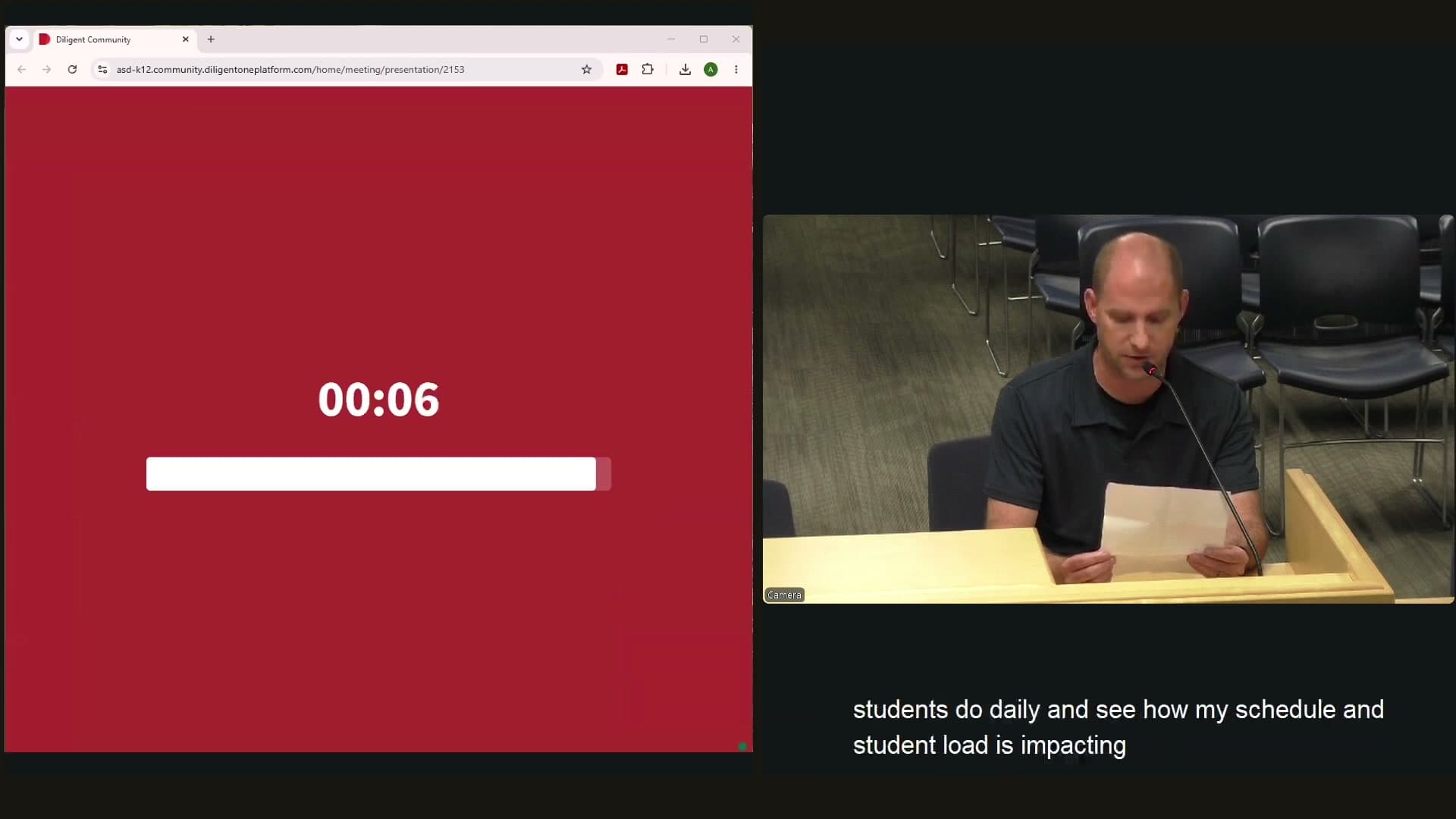 Cover image for article: Anchorage band teacher tells school board he now teaches 330 students a day