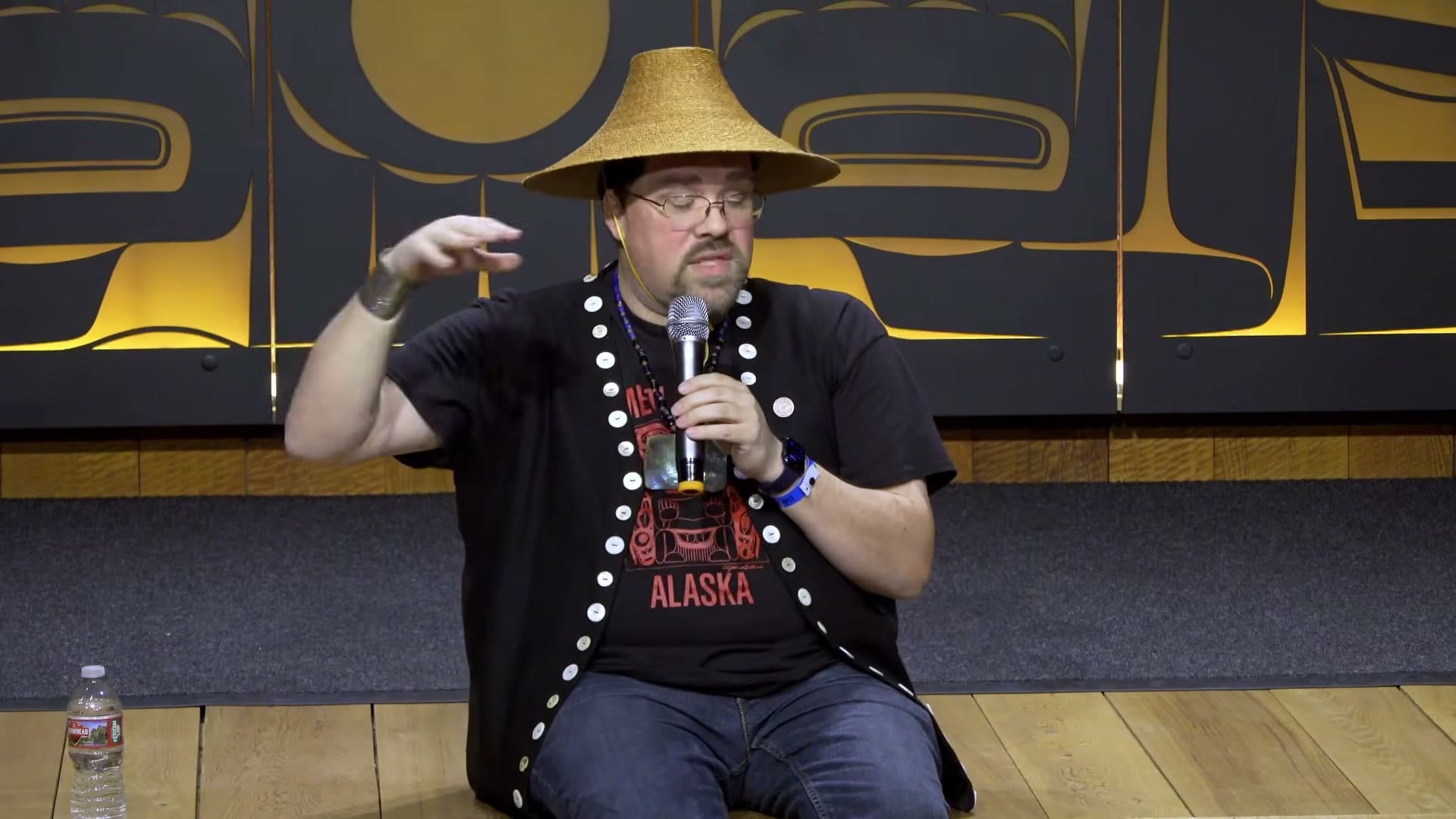 Cover image for article: Tsimshian carver tells Juneau audience his people predate the Duncan mission in Alaska
