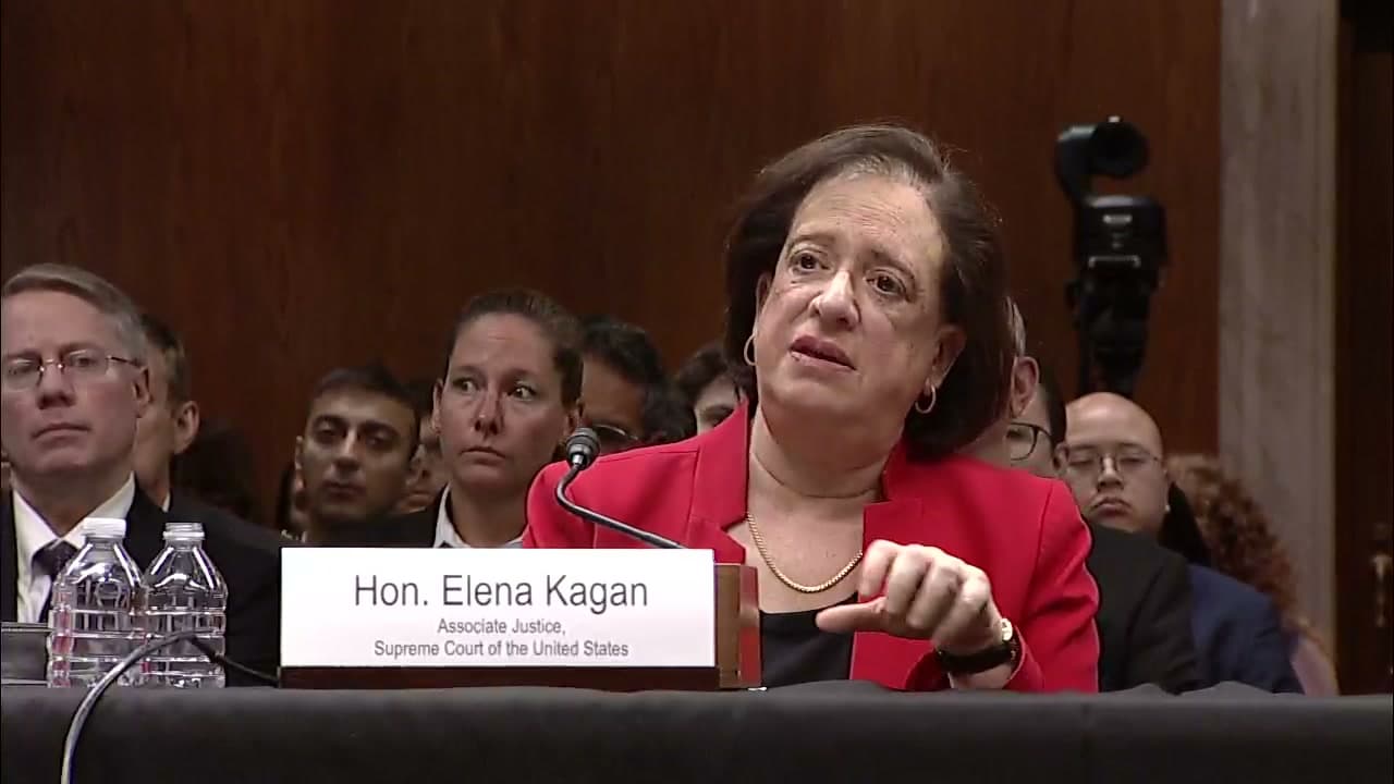 Cover image for article: Supreme Court justices describe bulletproof vests, 200M cyber attacks in first Senate testimony since 2011