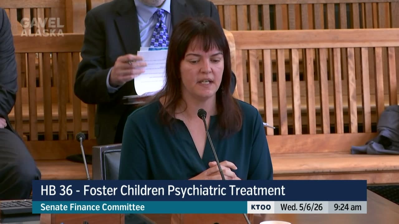 Cover image for article: Alaska Senate panel hears bill requiring 7-day review for foster youth in psychiatric hospitals
