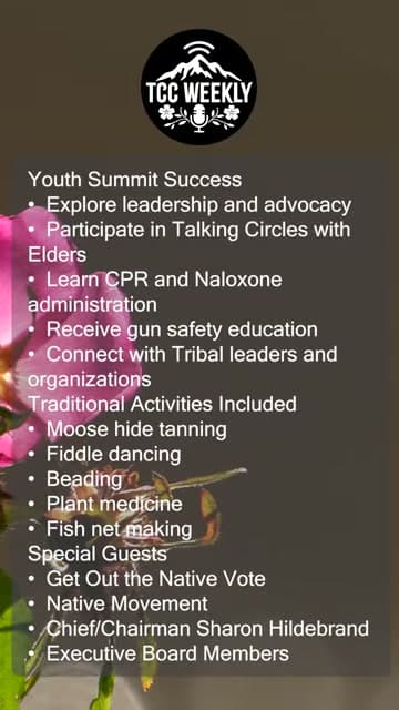 Cover image for article: TCC Youth Summit blends moose hide tanning with CPR and naloxone training