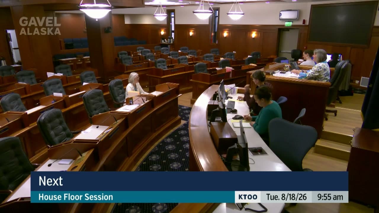 Cover image for article: Alaska House gavels in and adjourns to Friday technical session
