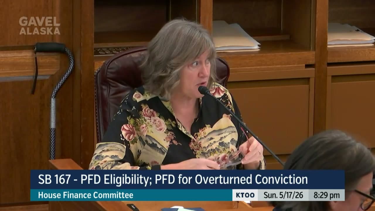 Cover image for article: House panel hears bill to restore PFDs for wrongfully convicted Alaskans