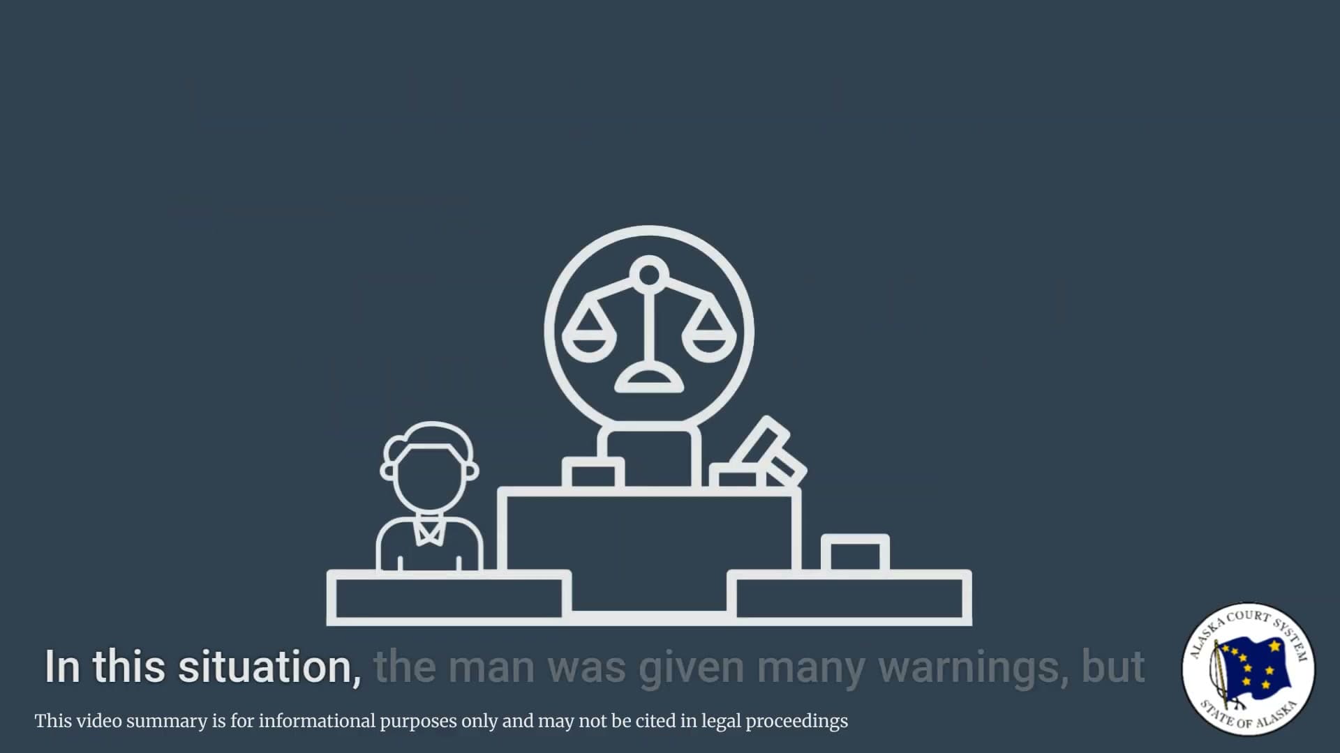Cover image for article: Alaska Supreme Court says a judge may remove a plaintiff from his own trial, after warnings