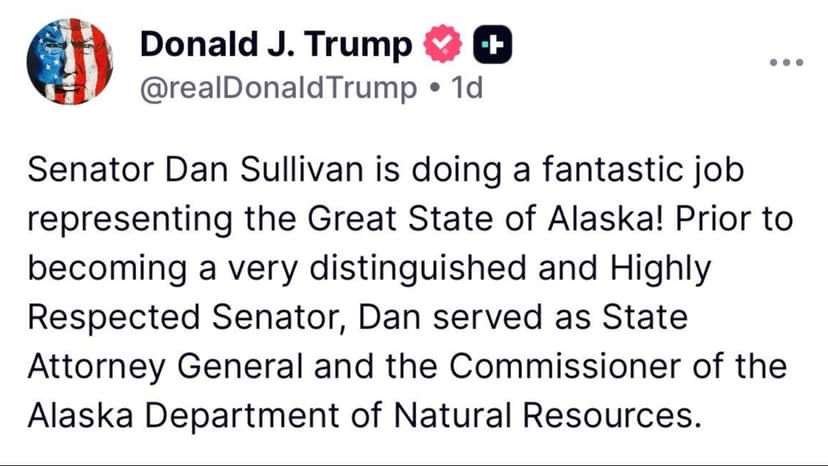 Trump takes aim at Alaska's U.S. Senate Primary Election | Alaska News